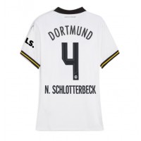 Maglie da calcio Borussia Dortmund Nico Schlotterbeck #4 Terza Maglia Femminile 2024-25 Manica Corta